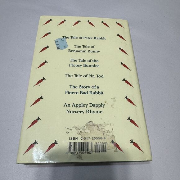 Beatrix Potter Book Lot Treasury Of Bunny Stories & Kohls Peter Rabbit Plush - Picture 7 of 15